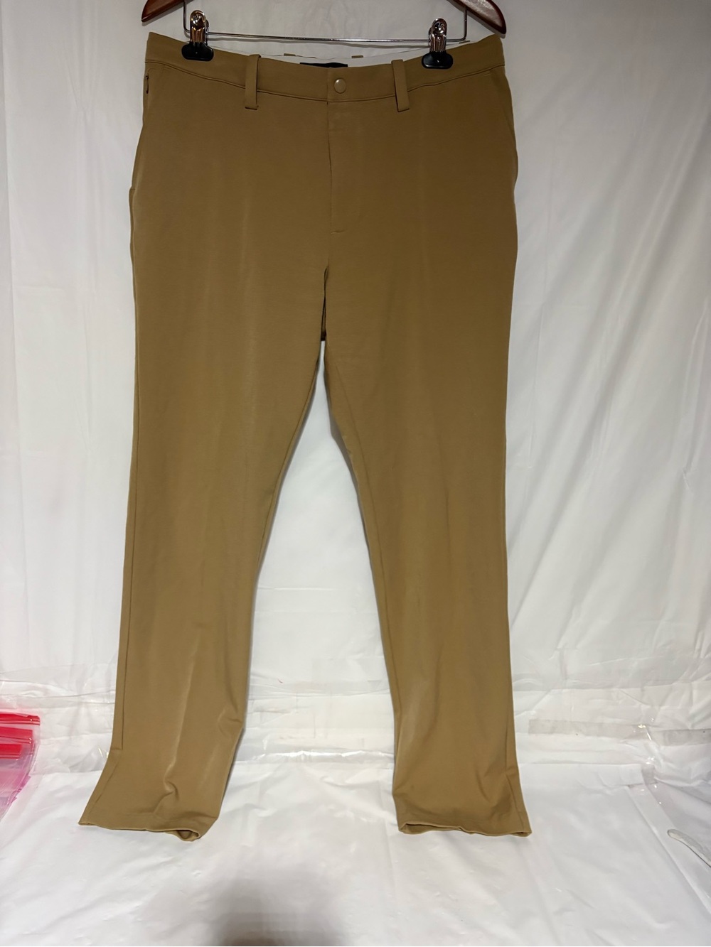 Quince Stretch Chino Pants in Tan